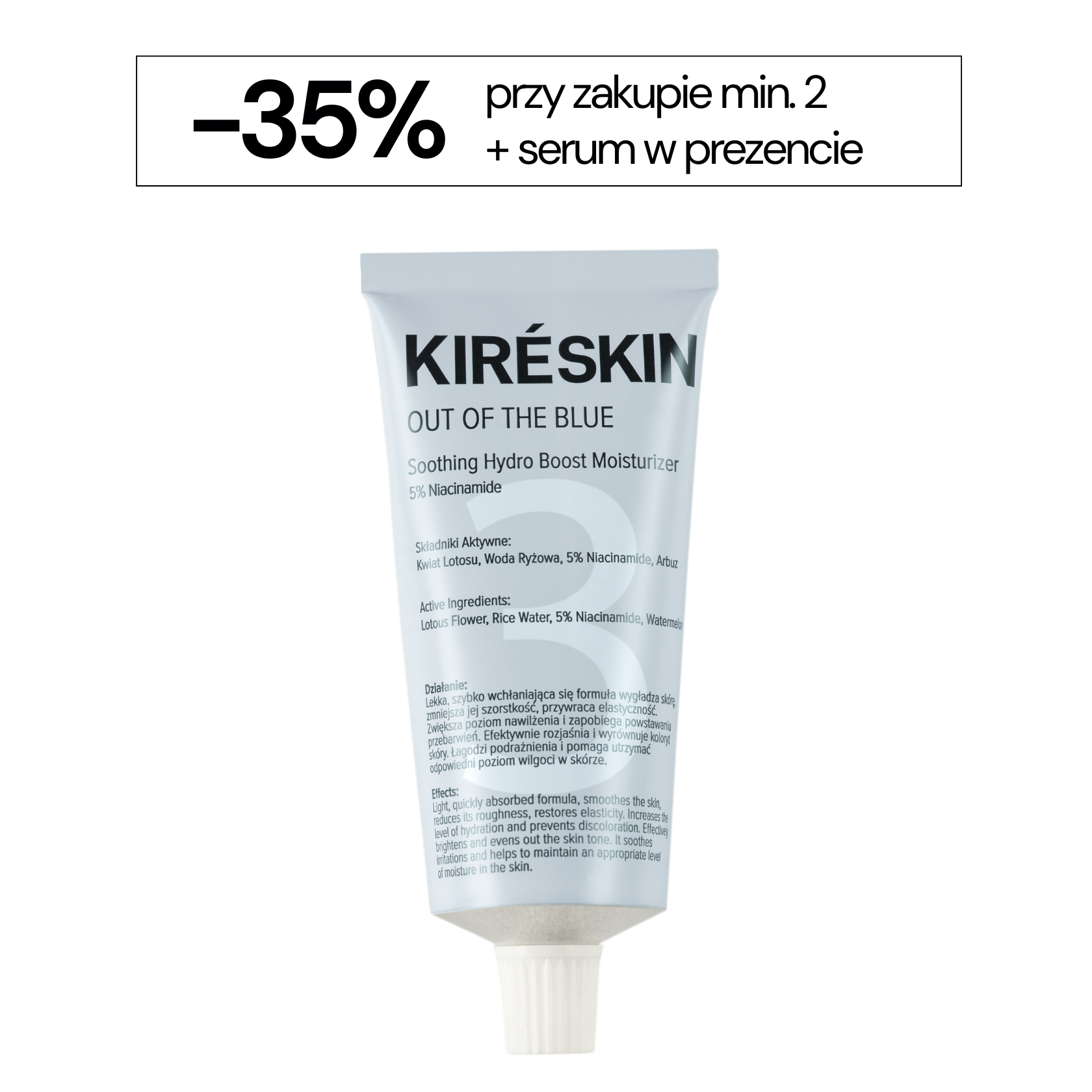 Krem Soothing Hydro Boost 5% Niacynamid