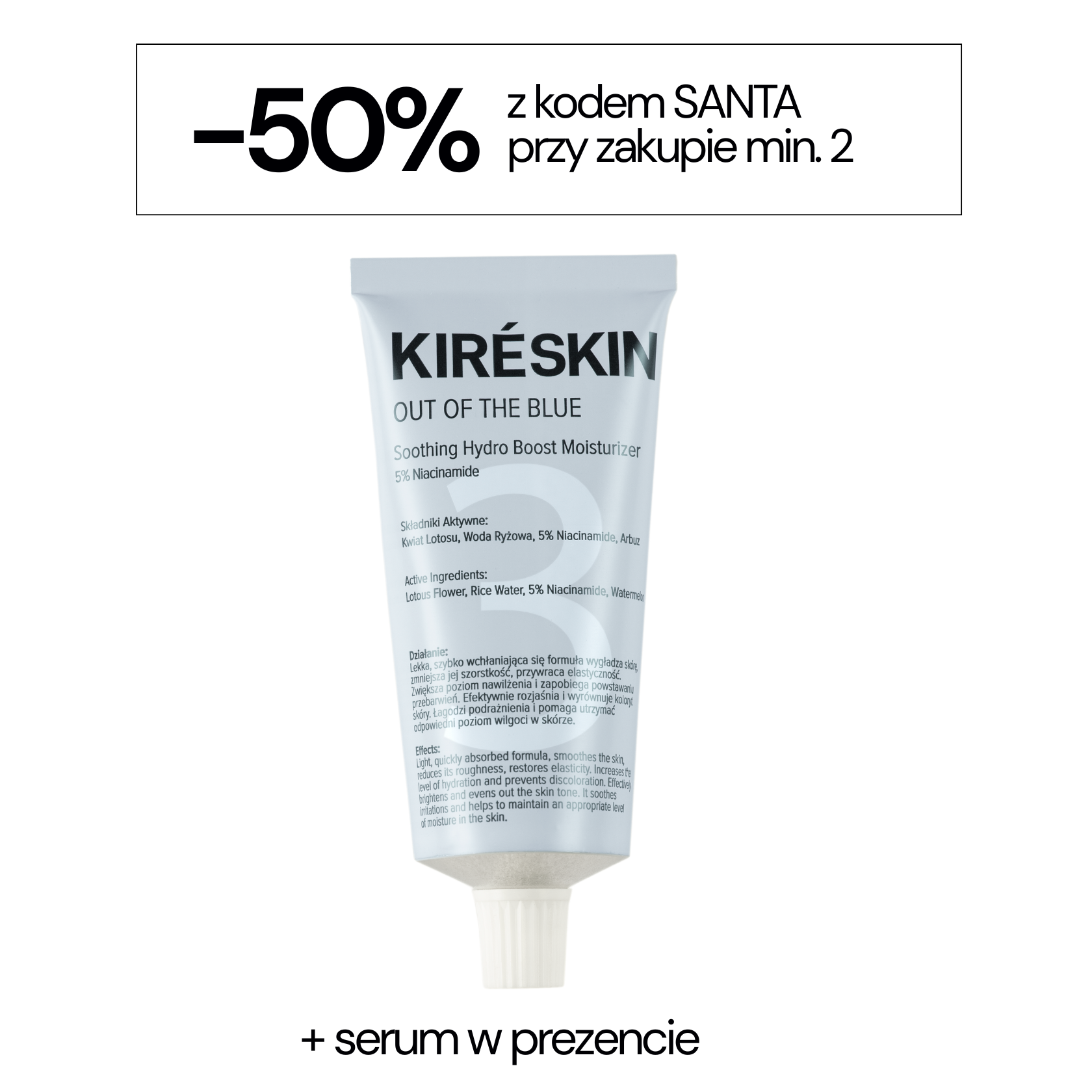 Krem Soothing Hydro Boost 5% Niacynamid